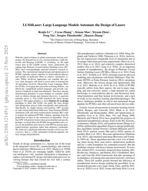 PDF Document Cover - LLM4Laser: Large Language Models Automate Photonic Crystal Laser Design